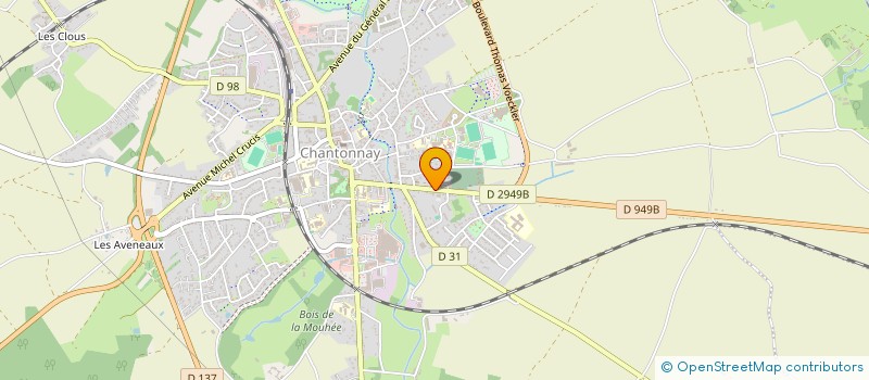 localisation de l'entreprise AVENCIA AUDIT à CHANTONNAY