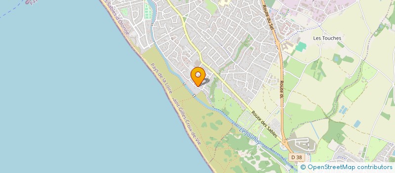 localisation de l'entreprise AVENDI ET CYPRES à SAINT-GILLES-CROIX-DE-VIE