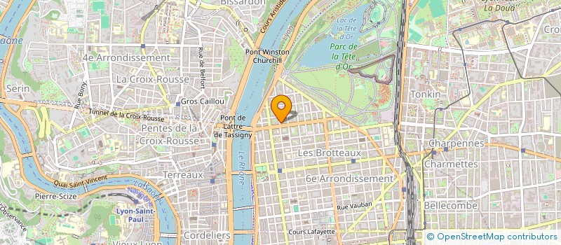 localisation de l'entreprise AVENDOME  LYON