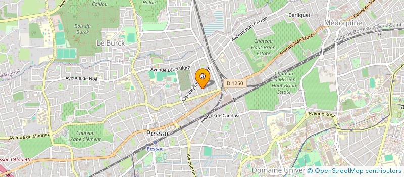 localisation de l'entreprise AVENDRE  PESSAC