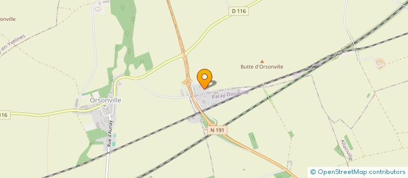 localisation de l'entreprise AVENE  PARAY-DOUAVILLE