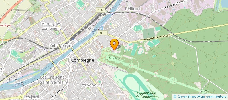 localisation de l'entreprise AVENEL FAMILY  COMPIEGNE