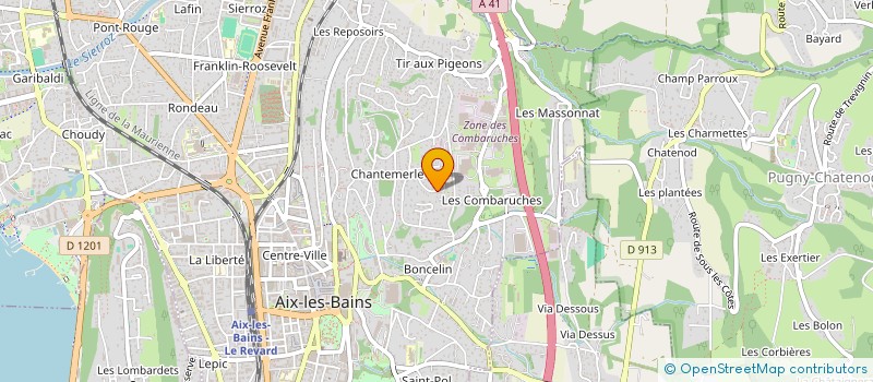 localisation de l'entreprise AVENEMENT à AIX-LES-BAINS
