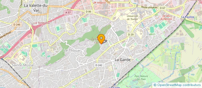 localisation de l'entreprise AVENIDA BRASIL à LA GARDE