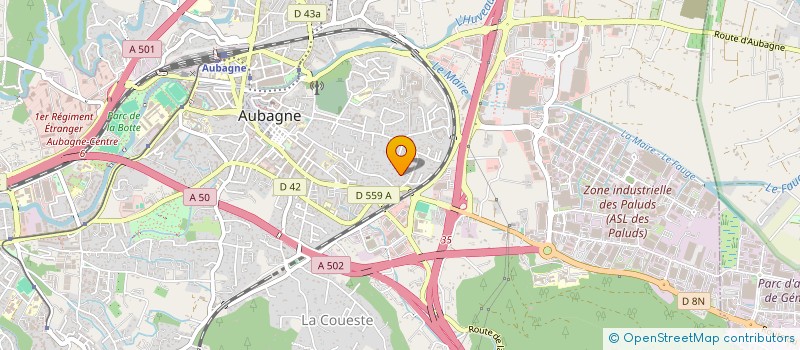 localisation de l'entreprise AVENIDOU à AUBAGNE