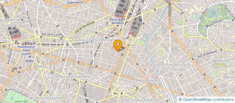 localisation de l'entreprise AVENIER CORNEJO ARCHITECTES  PARIS