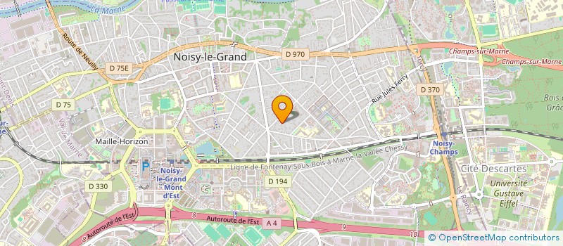 localisation de l'entreprise AVENIOR AUTO  NOISY-LE-GRAND