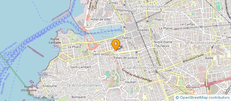 localisation de l'entreprise AVENIR 02 à MARSEILLE