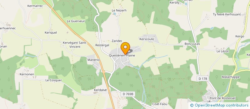 localisation de l'entreprise AVENIR 3000 à PLOUAY