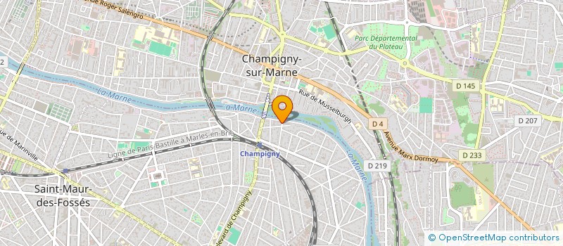 localisation de l'entreprise AVENIR 360 à SAINT-MAUR-DES-FOSSES