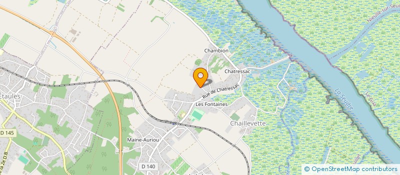 localisation de l'entreprise AVENIR 38 à SAINT-JUST-LE-MARTEL