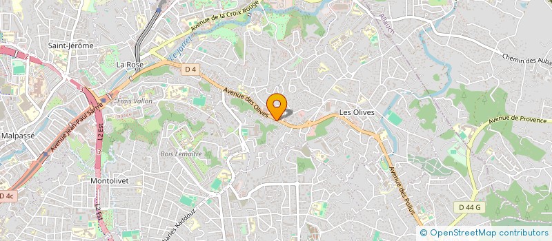 localisation de l'entreprise AVENIR à MARSEILLE