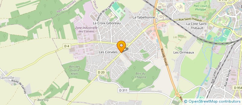 localisation de l'entreprise AVENIR à VERNOUILLET