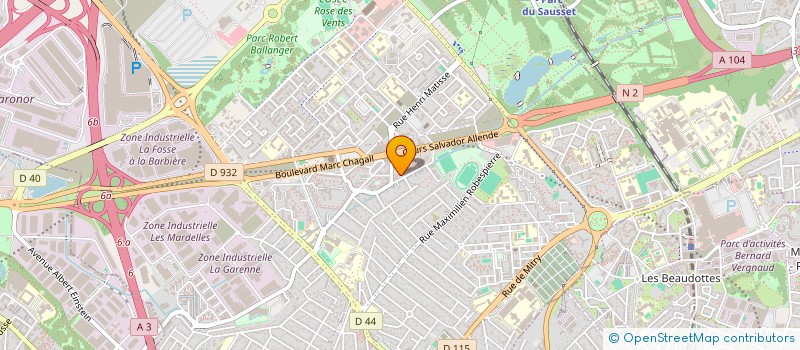 localisation de l'entreprise AVENIR à AULNAY-SOUS-BOIS