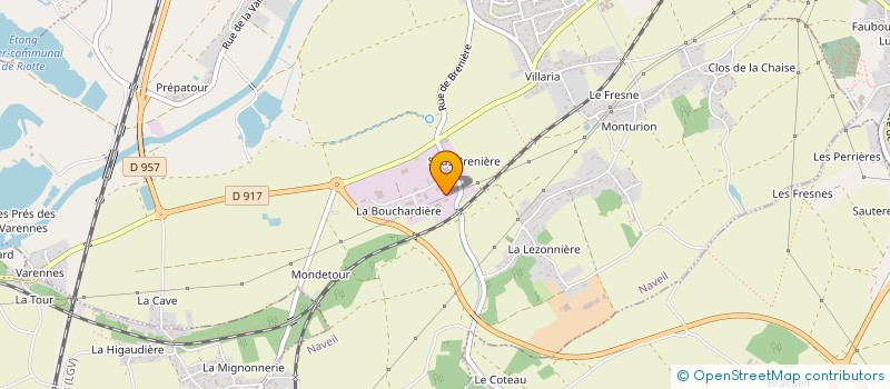 localisation de l'entreprise AVENIR  NAVEIL