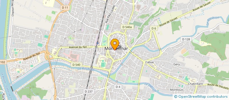 localisation de l'entreprise AVENIR à MONTELIMAR
