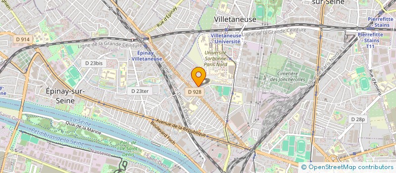localisation de l'entreprise AVENIR à VILLETANEUSE