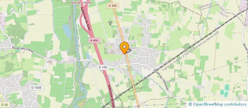 localisation de l'entreprise AVENIR  LES CHERES