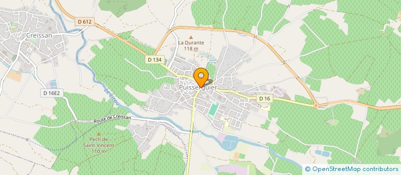 localisation de l'entreprise AVENIR  PUISSERGUIER