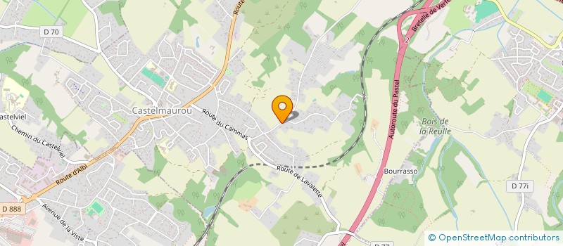 localisation de l'entreprise AVENIR  CASTELMAUROU