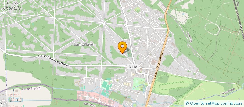 localisation de l'entreprise AVENIR  LAMORLAYE