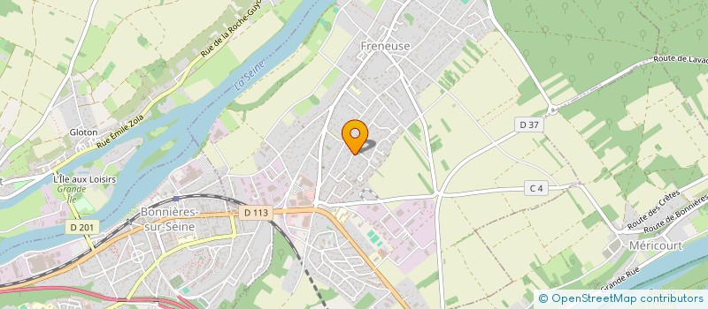 localisation de l'entreprise AVENIR 75  FRENEUSE