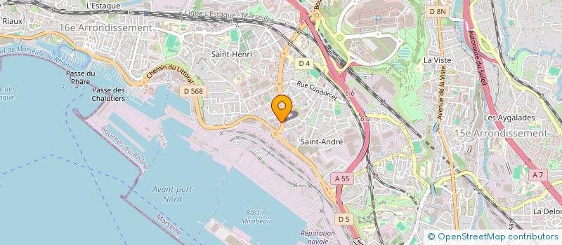 localisation de l'entreprise + AVENIR à MARSEILLE