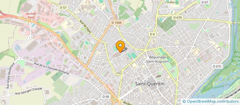 localisation de l'entreprise AVENIR à SAINT-QUENTIN