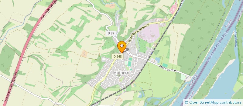 localisation de l'entreprise AVENIR  MOTHERN