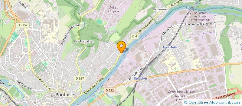 localisation de l'entreprise AVENIR  PONTOISE