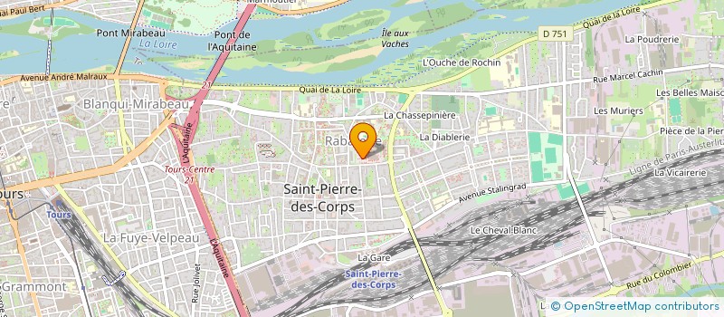 localisation de l'entreprise AVENIR  SAINT-PIERRE-DES-CORPS