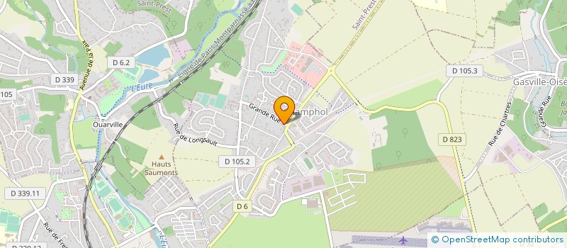localisation de l'entreprise AVENIR à GASVILLE-OISEME