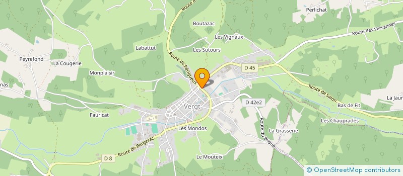 localisation de l'entreprise AVENIR à VERGT