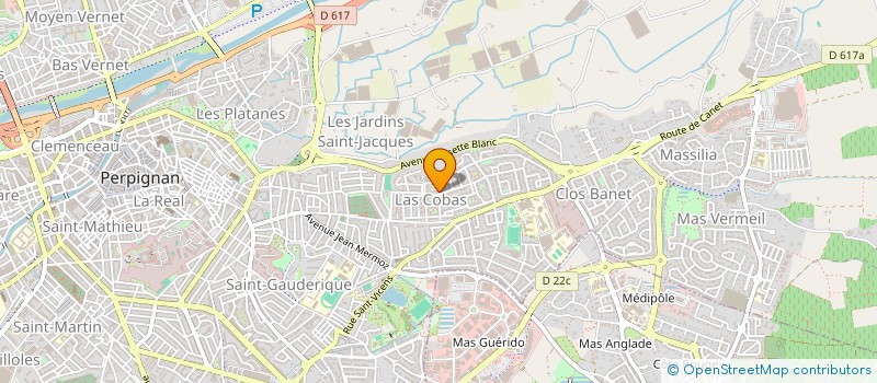localisation de l'entreprise AVENIR  PERPIGNAN