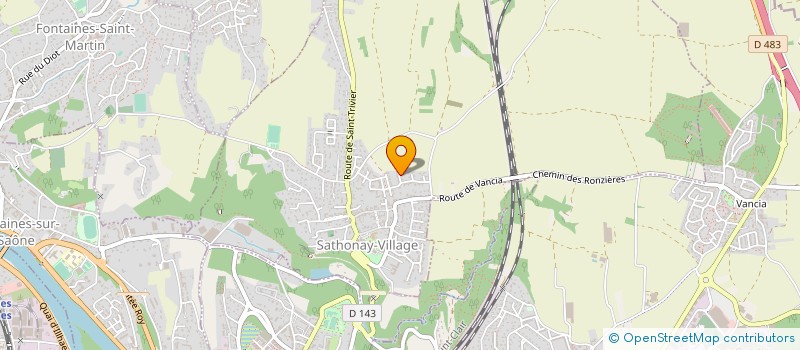 localisation de l'entreprise AVENIR  SATHONAY-VILLAGE