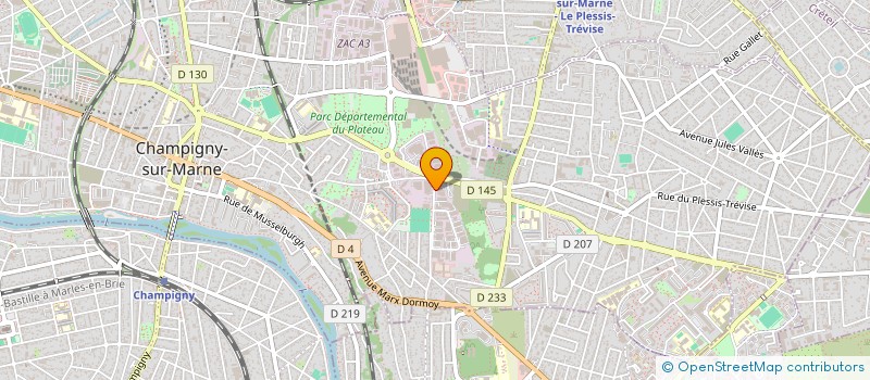 localisation de l'entreprise AVENIR à CHAMPIGNY-SUR-MARNE