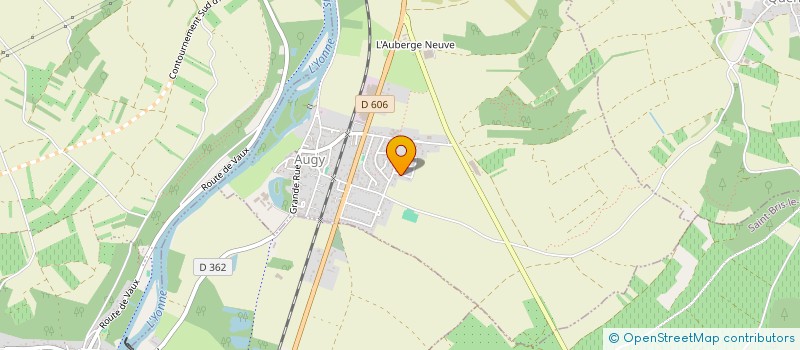 localisation de l'entreprise AVENIR  AUGY