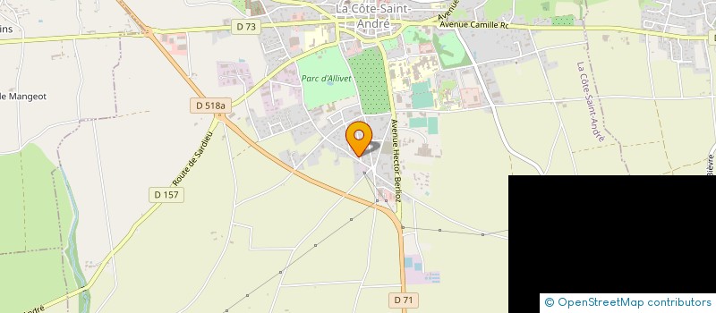 localisation de l'entreprise AVENIR  MARCILLOLES