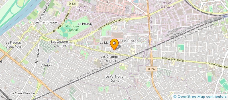 localisation de l'entreprise AVENIR  SARTROUVILLE