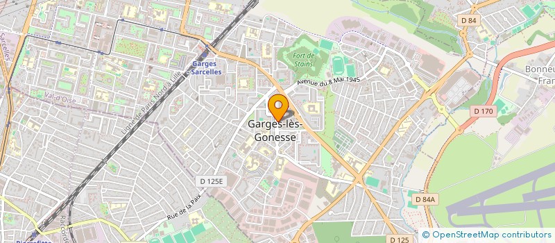 localisation de l'entreprise AVENIR  GARGES-LES-GONESSE