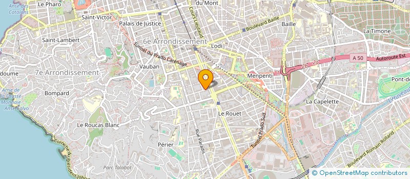 localisation de l'entreprise AVENIR à MARSEILLE