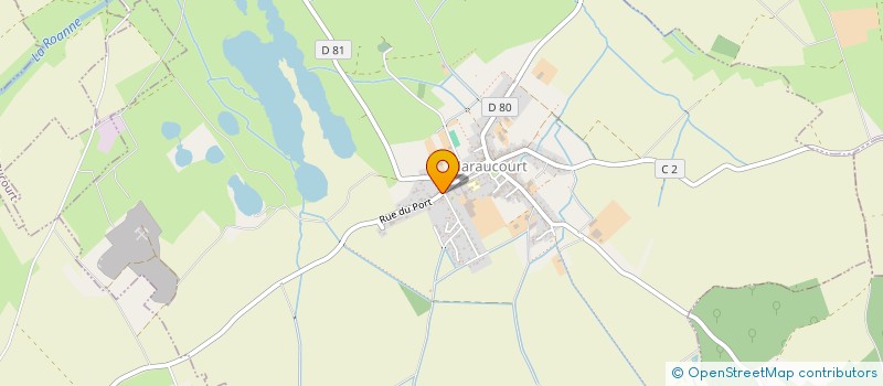 localisation de l'entreprise AVENIR  HARAUCOURT