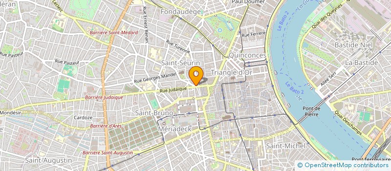 localisation de l'entreprise AVENIR  BORDEAUX