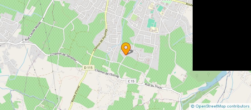 localisation de l'entreprise AVENIR  SAINT-LOUBES