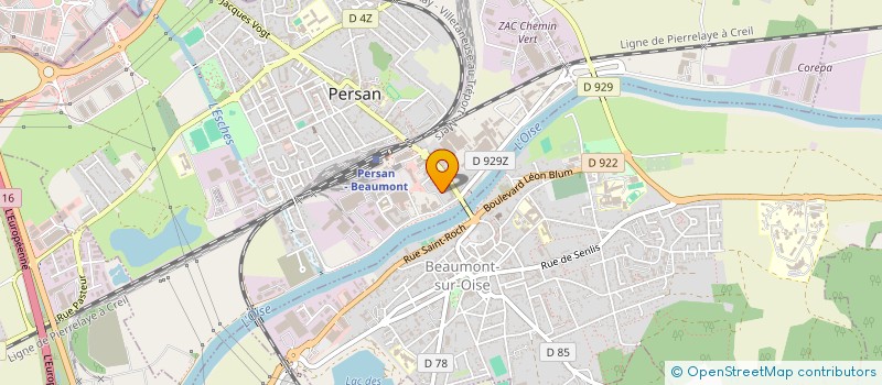 localisation de l'entreprise AVENIR  PERSAN