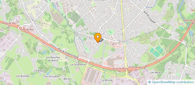 localisation de l'entreprise AVENIR à REZE