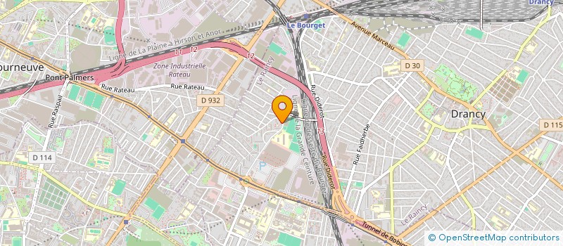 localisation de l'entreprise AVENIR à DRANCY