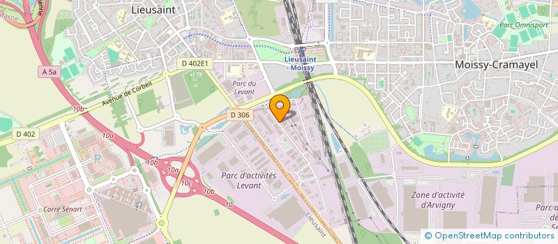 localisation de l'entreprise AVENIR à MOISSY-CRAMAYEL