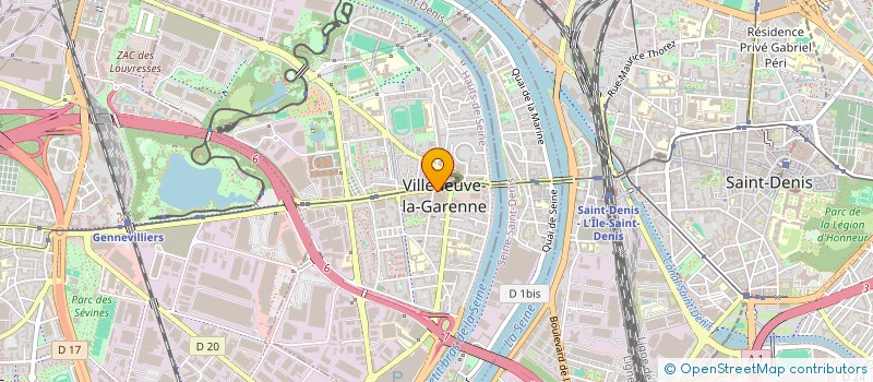 localisation de l'entreprise AVENIR à VILLENEUVE-LA-GARENNE