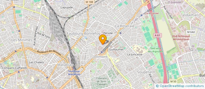 localisation de l'entreprise AVENIR  TOULOUSE